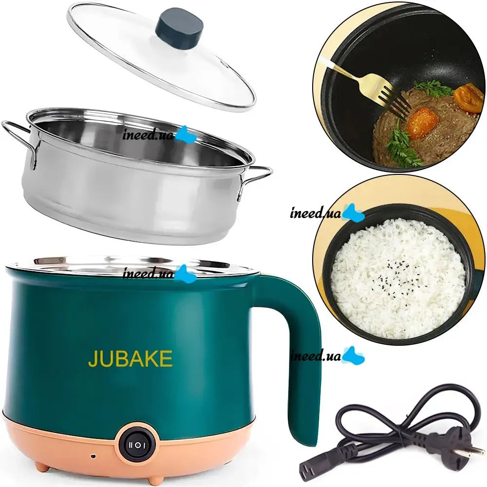 Jubake Electric Non-stick Cooker Aura Mart